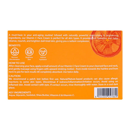 Saeed Ghani Vitamin C Brightening & Anti-Aging Face Cream, 60gm - Image 3