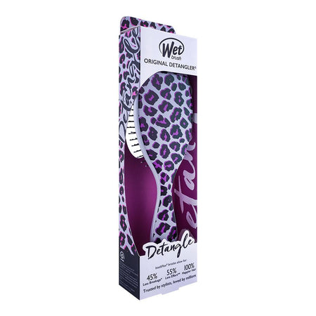 Wet Brush Original Detangler Hair Brush, Safari Pink Leopard, BWR830SAFTI - Image 3