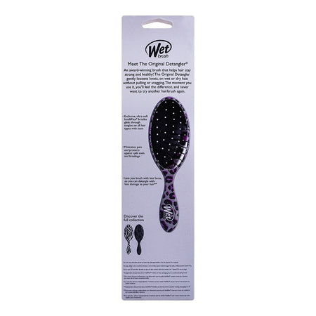 Wet Brush Original Detangler Hair Brush, Safari Pink Leopard, BWR830SAFTI - Image 4