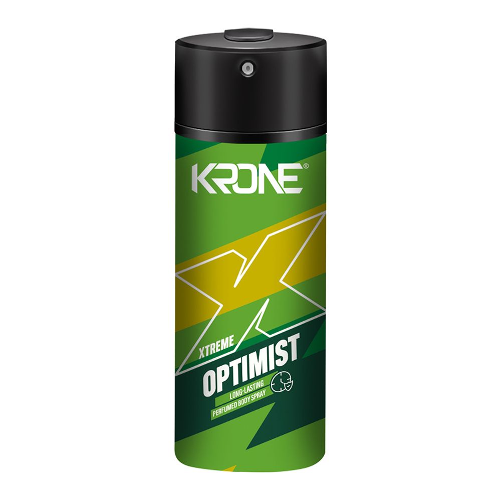 Krone Xtreme Optimist Body Spray, For Men, 150ml - Main Image
