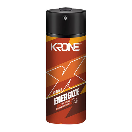 Krone Xtreme Energize Body Spray, For Men, 150ml - Main Image