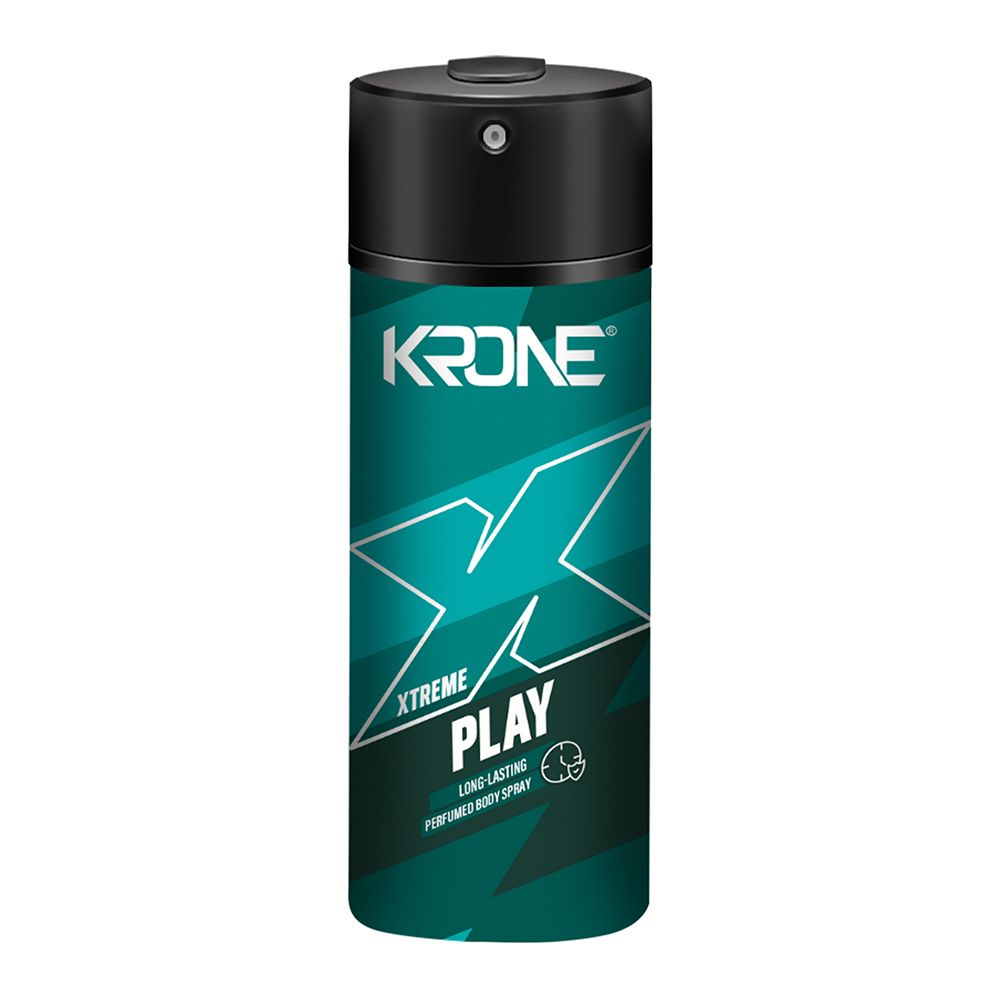 Krone Xtreme Play Body Spray, For Men, 150ml - Main Image