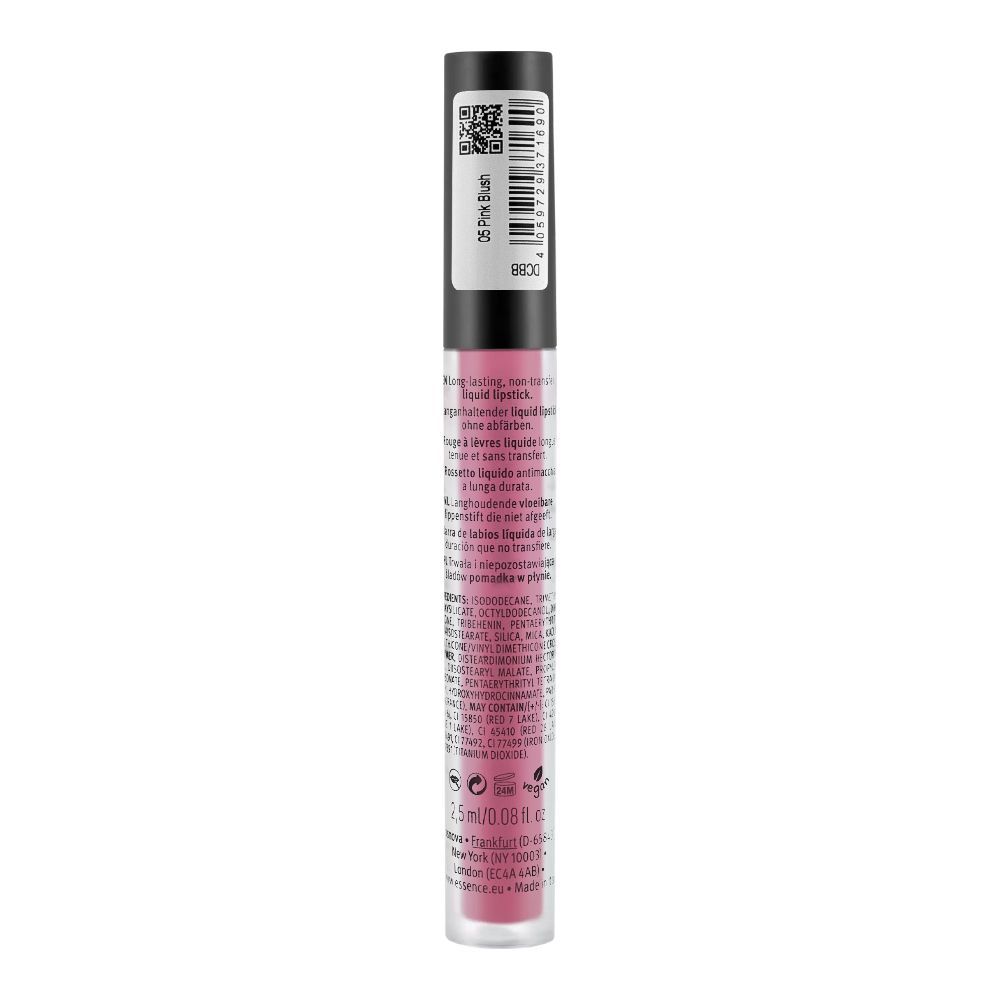 Essence 8H Matte Liquid Lipstick, 05, Pink Blush - Image 3