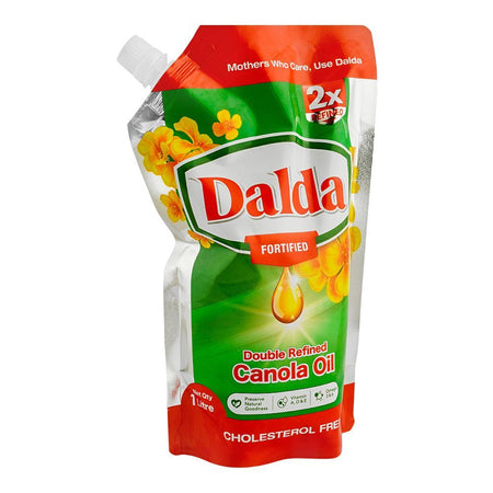 Dalda Canola Oil Standy Pouch, 1 Liter - Main Image