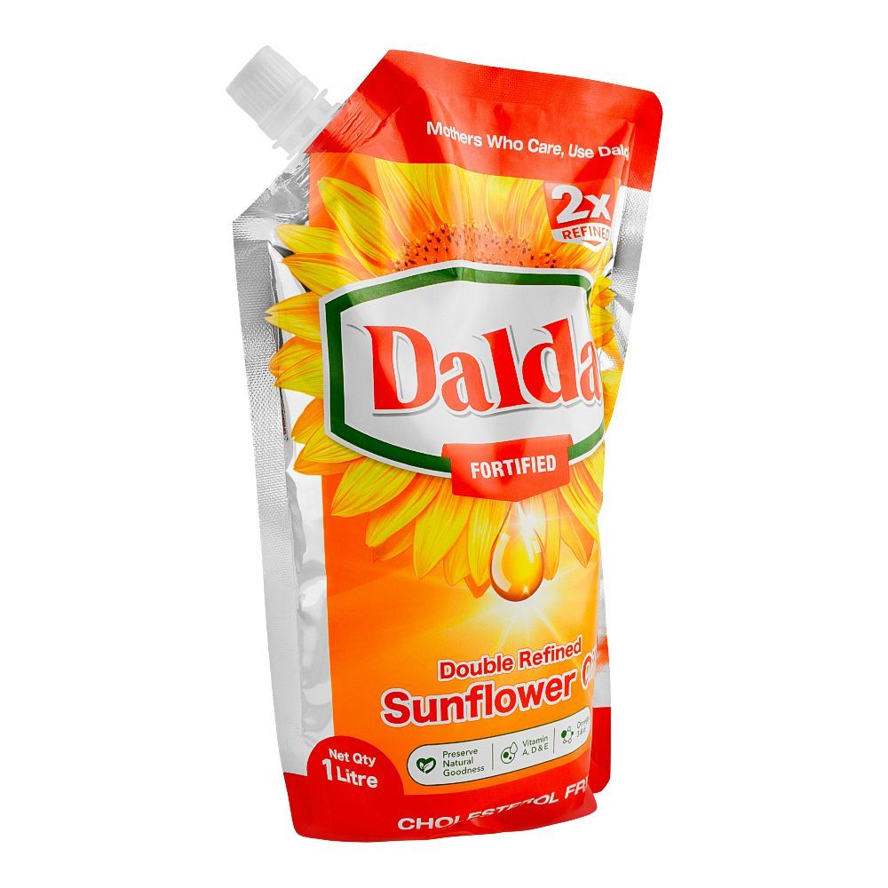 Dalda Sunflower Oil Standy Pouch, 1 Liter - Main Image