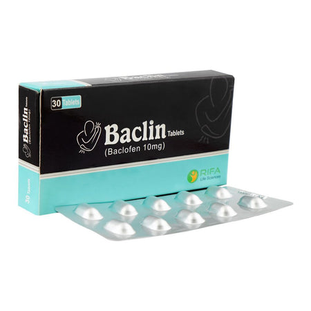 Rifa Pharma Baclin Tablet, 10mg, 30-Pack - Main Image