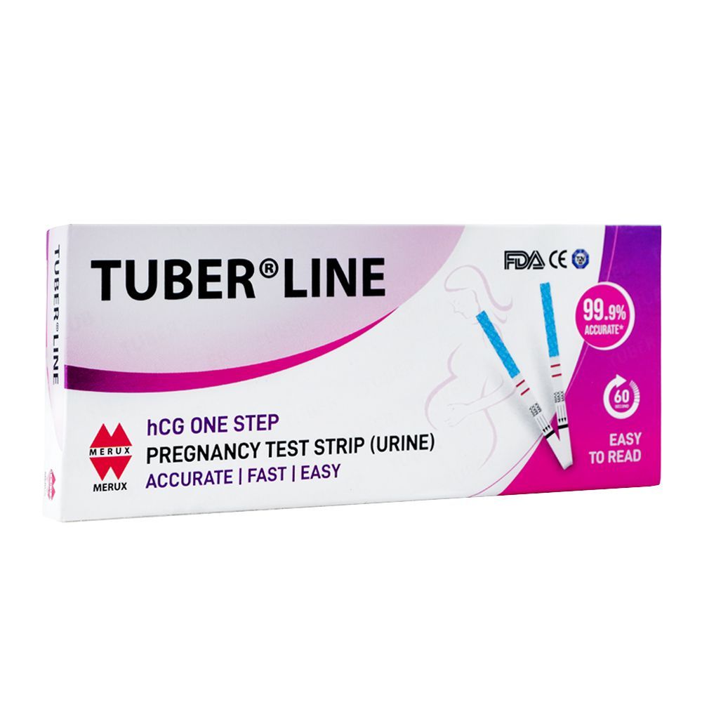 Tuber Line One Step Pregnancy Test Strip Kit, 1-Pack - Main Image