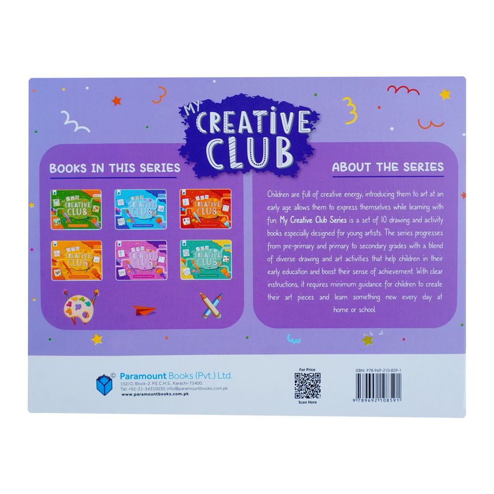 My Creative Club, Drawing & Activity Book 2 - Image 2