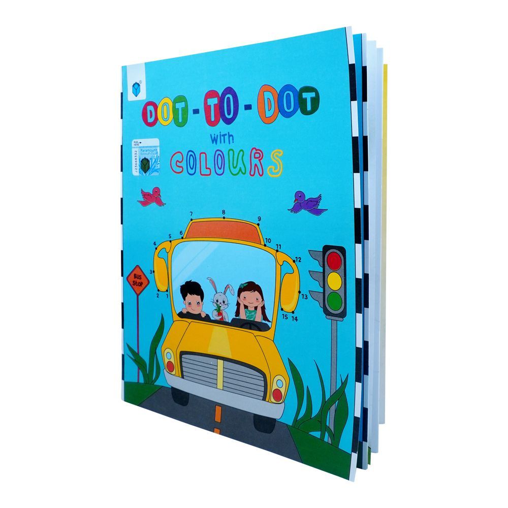Dot To Dot With Colors, Book - Main Image