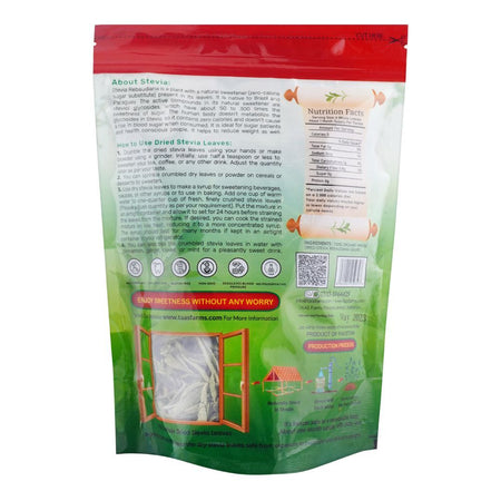 Taas Farms 100% Organic Stevia Leaves 50gm - Image 2