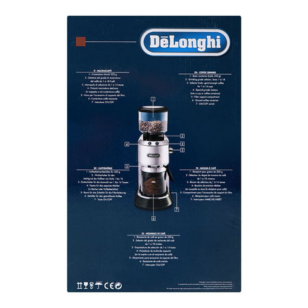 DeLonghi Dedica Coffee Grinder, KG-520.M - Image 2