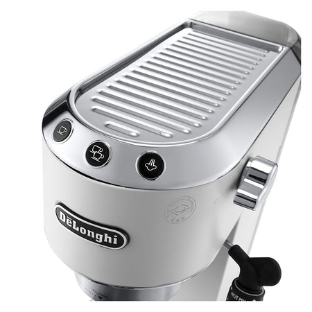 DeLonghi Dedica Style Espresso & Cappuccino Coffee Machine, 15 Bar, EC-685.W - Image 6