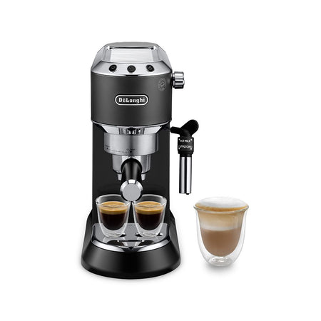 DeLonghi Dedica Style Espresso & Cappuccino Coffee Machine, 15 Bar, EC-685.BK - Main Image