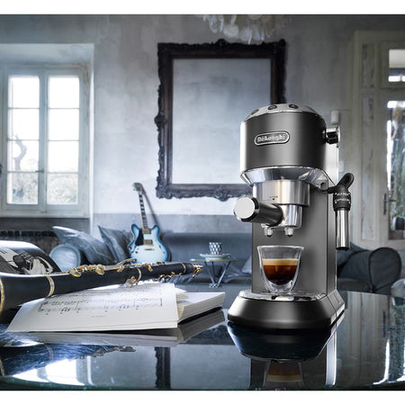 DeLonghi Dedica Style Espresso & Cappuccino Coffee Machine, 15 Bar, EC-685.BK - Image 8