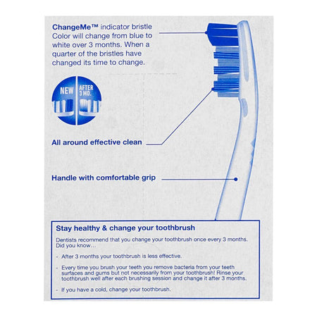 Jordan Advanced Change Me Toothbrush, Medium, 3-Pack - Image 3