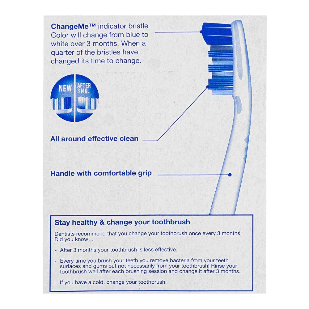 Jordan Advanced Change Me Toothbrush, Medium, 3-Pack - Image 3