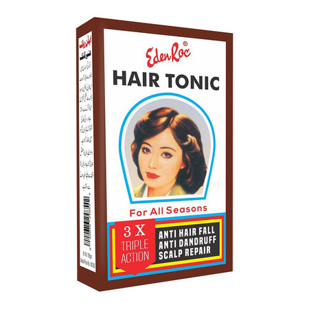 Eden Roc 3x Triple Action Hair Tonic, For All Hair Types, 95g - Main Image