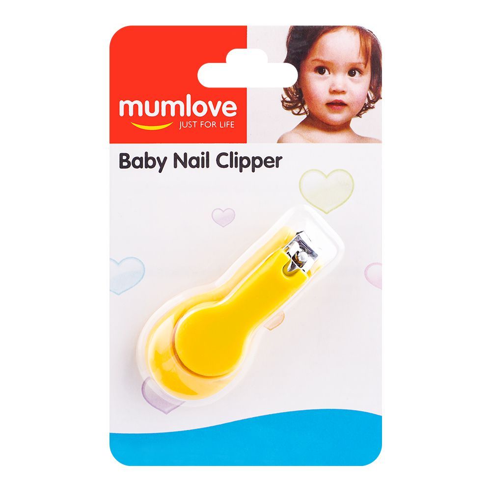 Mum Love Baby Nail Clipper, Yellow A1069-1 - Main Image