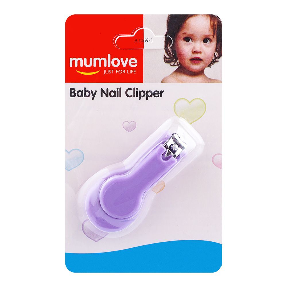 Mum Love Baby Nail Clipper, Purple A1069-1 - Main Image