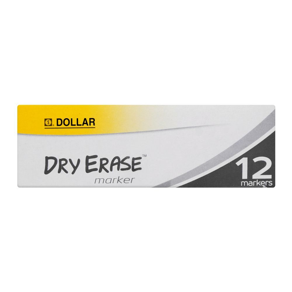 Dollar Dry Erase Marker 2.0 12-Pack, DE2 Black - Image 3