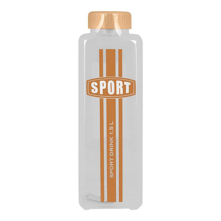 Lion Star Plastic Sports Drink Bottle, BPA Free, 1.5 Liter Capacity, Brown, L-4 - Image 2