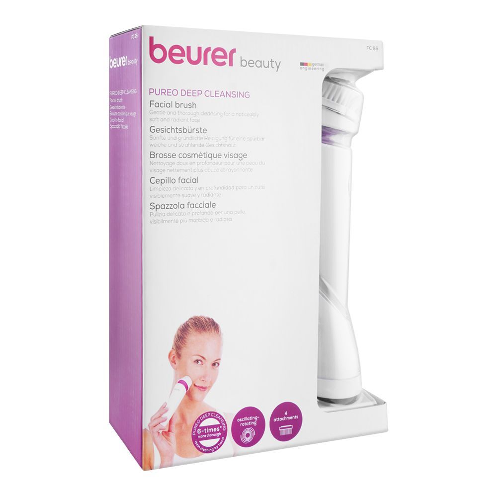 Beurer Pureo Deep Facial Cleansing Brush, FC95 - Image 2