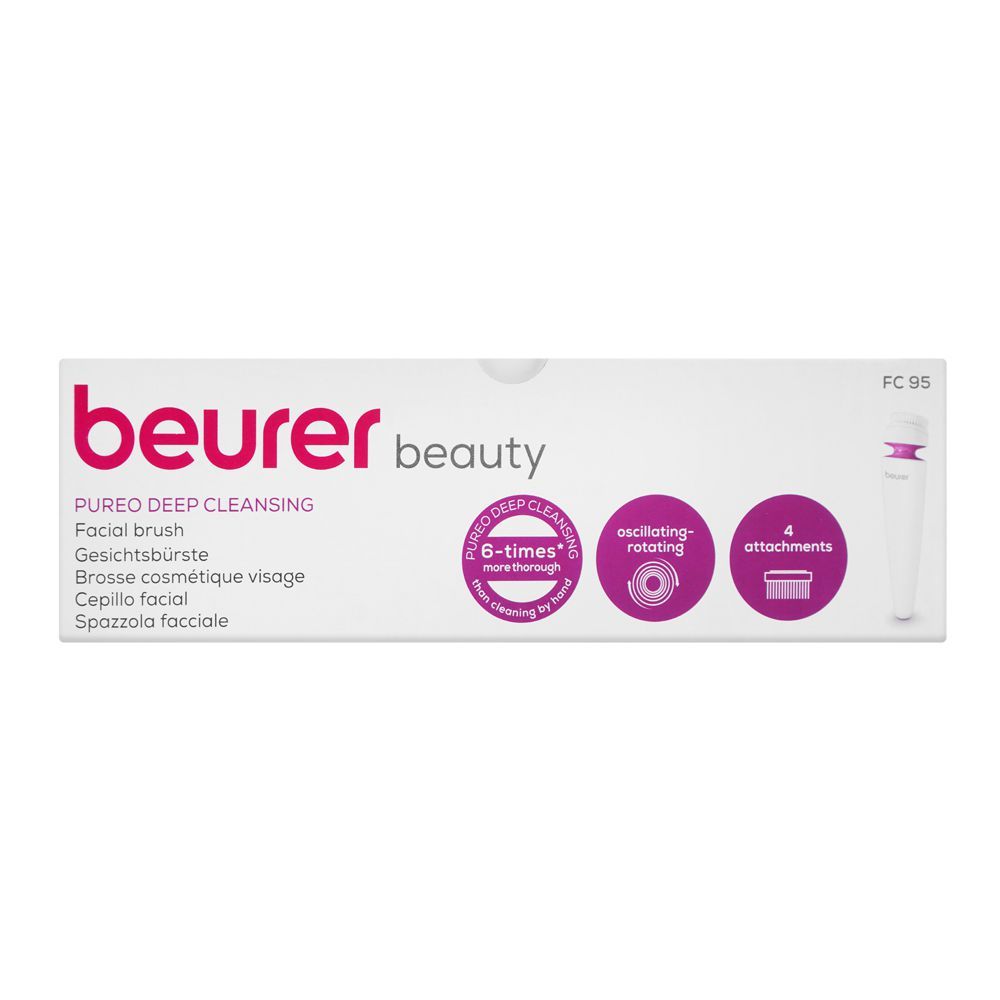 Beurer Pureo Deep Facial Cleansing Brush, FC95 - Image 6