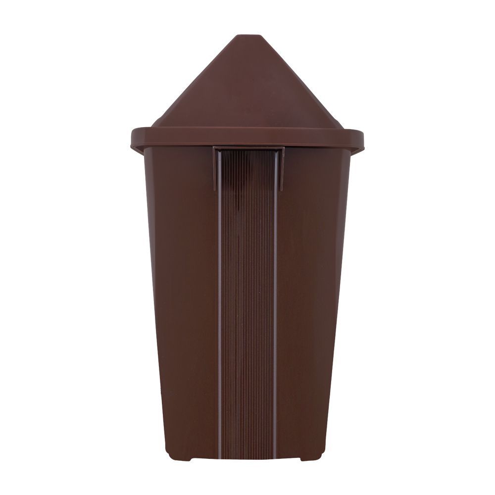 Appollo Swing Trash Bin, Brown - Image 3
