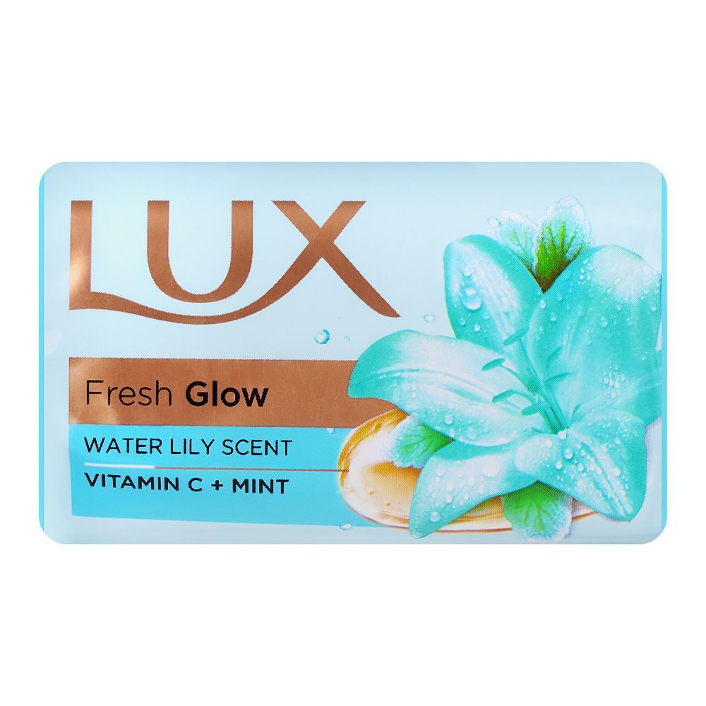 Lux Fresh Glow Water Lily Scent Soap, 128g - Main Image