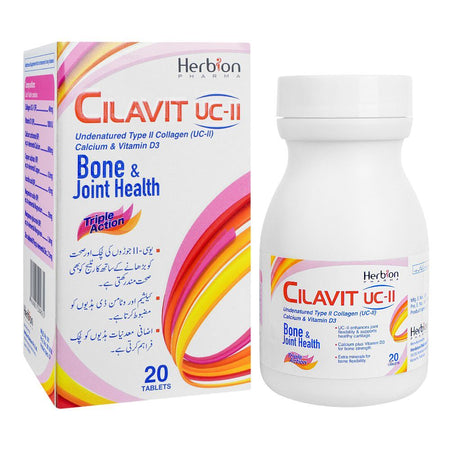 Herbion Cilavit UC-II Tablet, 20 Tablets - Main Image