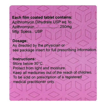 High-Q Pharmaceuticals Zyto Tablet, 250mg, 6-Pack - Image 4