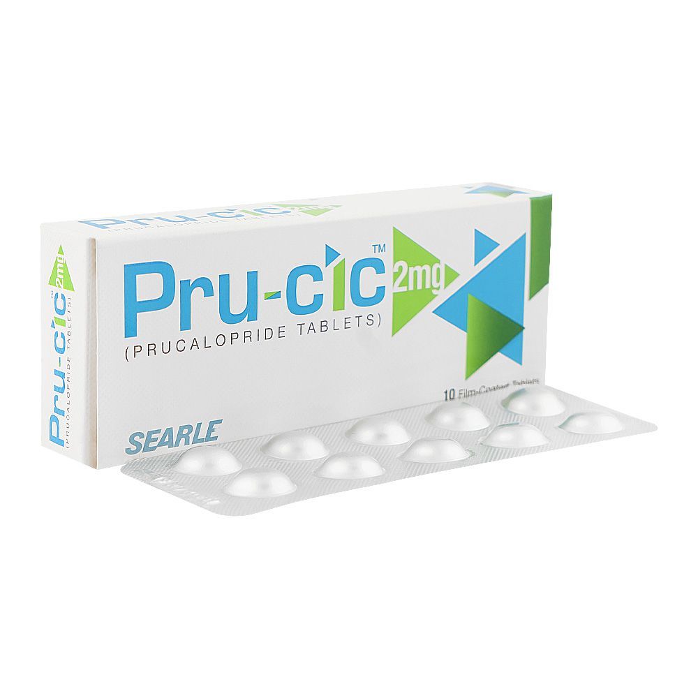 Searle Pru-Cic Tablet, 2mg, 10-Pack - Main Image