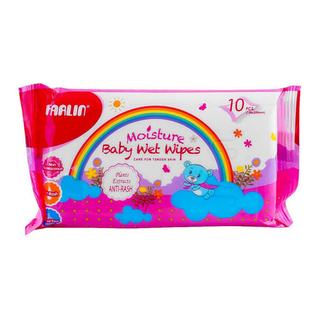 Farlin Moisture Baby Wet Wipes, 10-Pack, DT-004A - Main Image