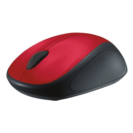 Logitech Wireless Mouse Black/Red M235 #910-003412 - Image 2