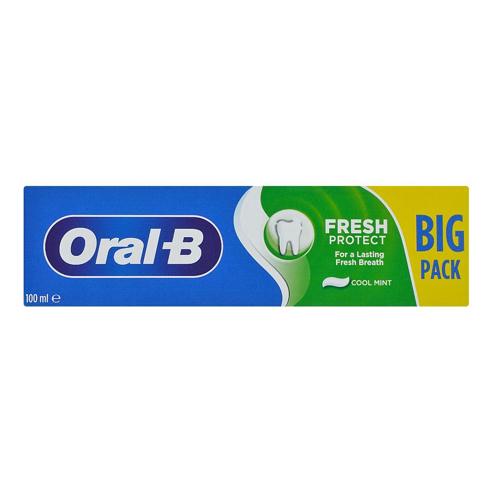 Oral-B Fresh Protect Cool Mint Tooth Paste, 100ml - Image 2