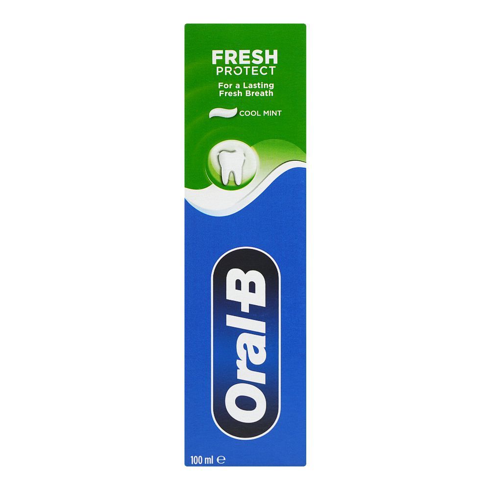 Oral-B Fresh Protect Cool Mint Tooth Paste, 100ml - Image 3