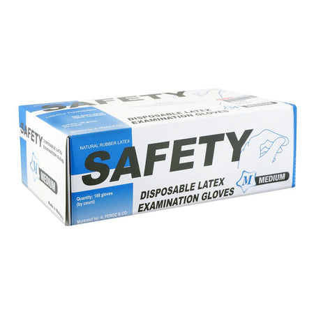 Safety Surgical Gloves, Medium, 100-Pack - Main Image