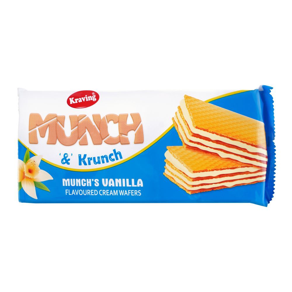 Munch & Krunch Vanilla Wafer, 75g - Main Image