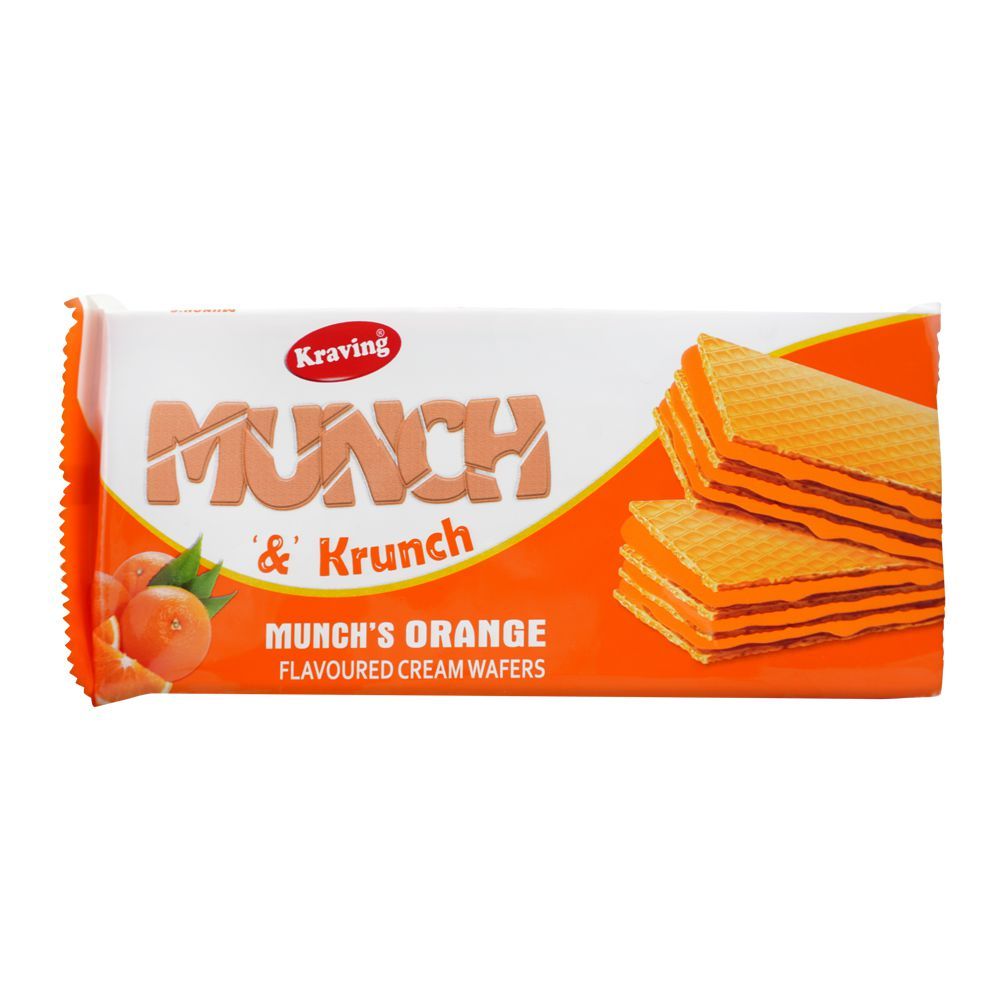 Munch & Krunch Orange Wafer, 75g - Main Image