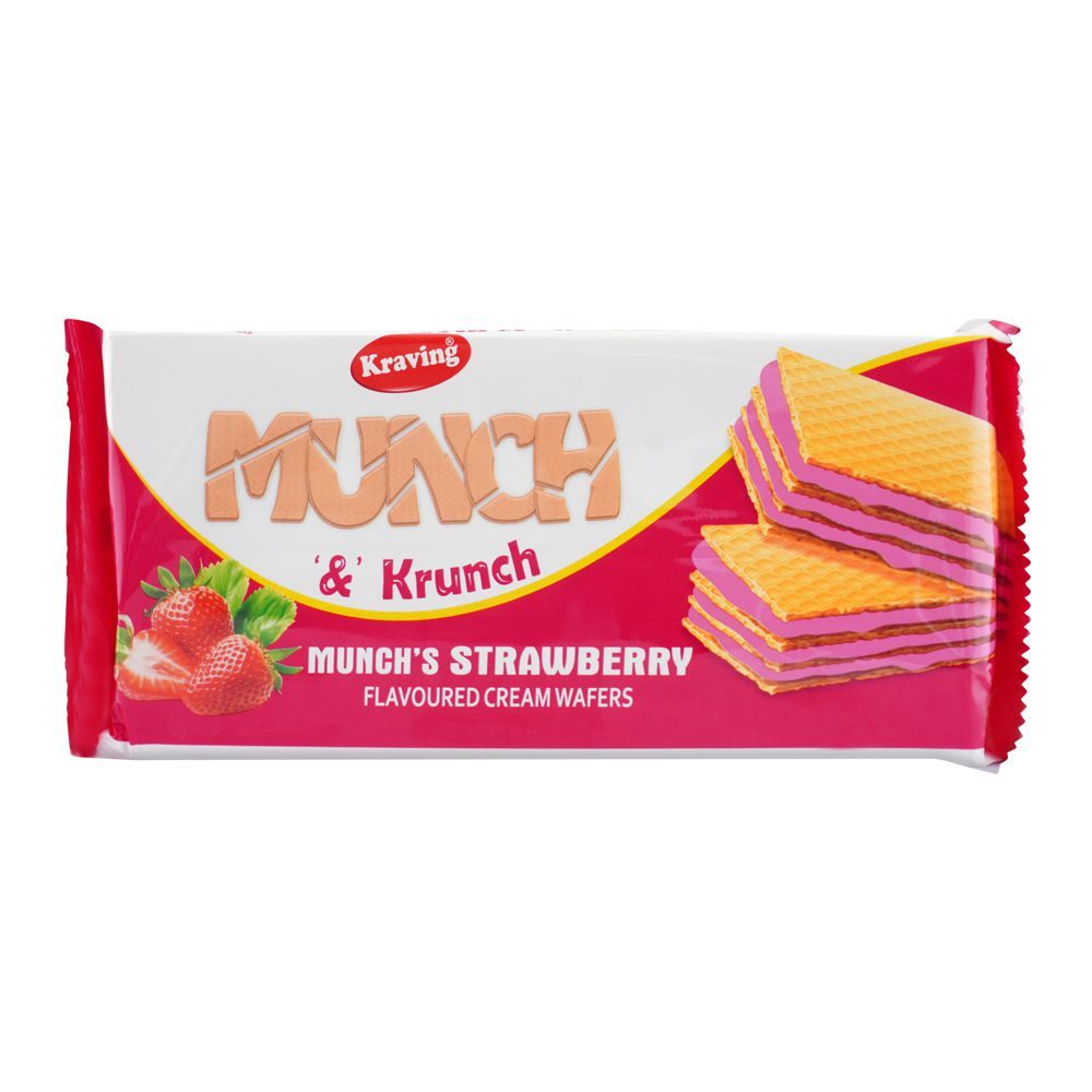 Munch & Krunch Strawberry Wafer, 150g - Main Image