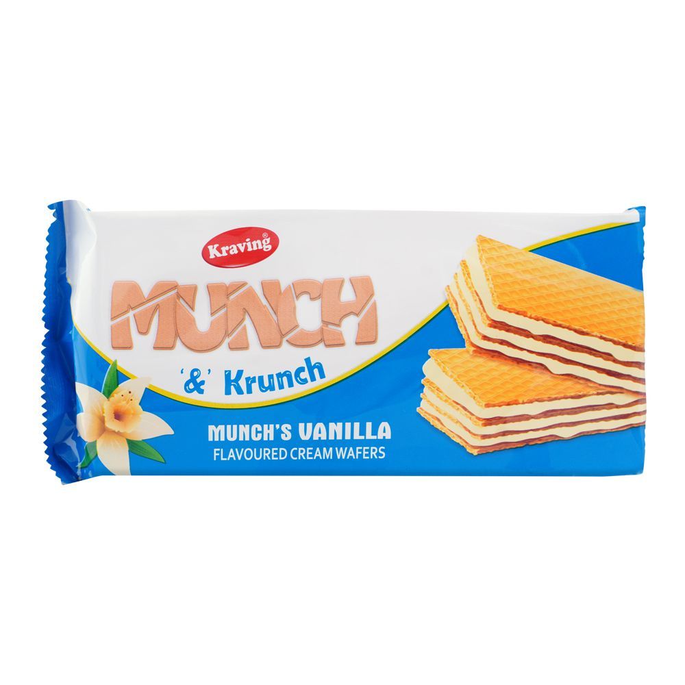 Munch & Krunch Vanilla Wafer, 150g - Main Image