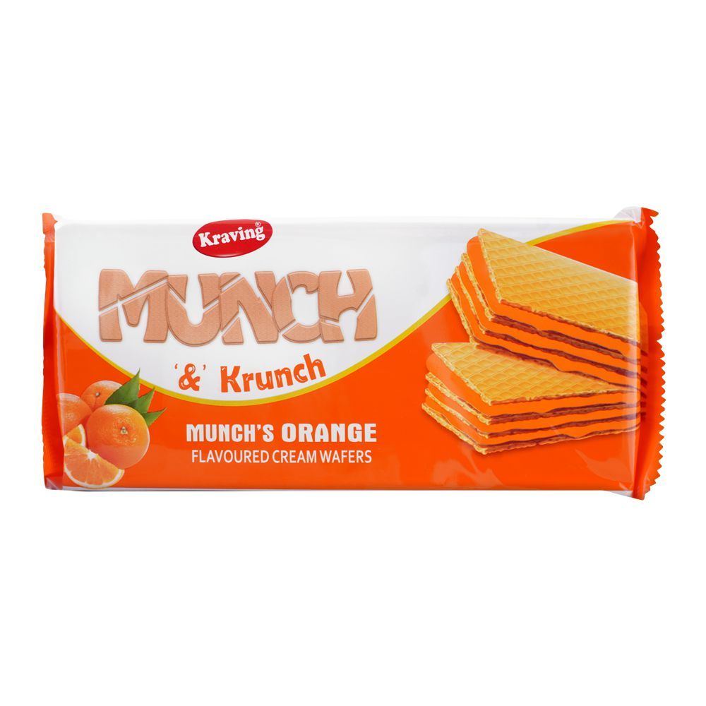Munch & Krunch Orange Wafer, 150g - Main Image