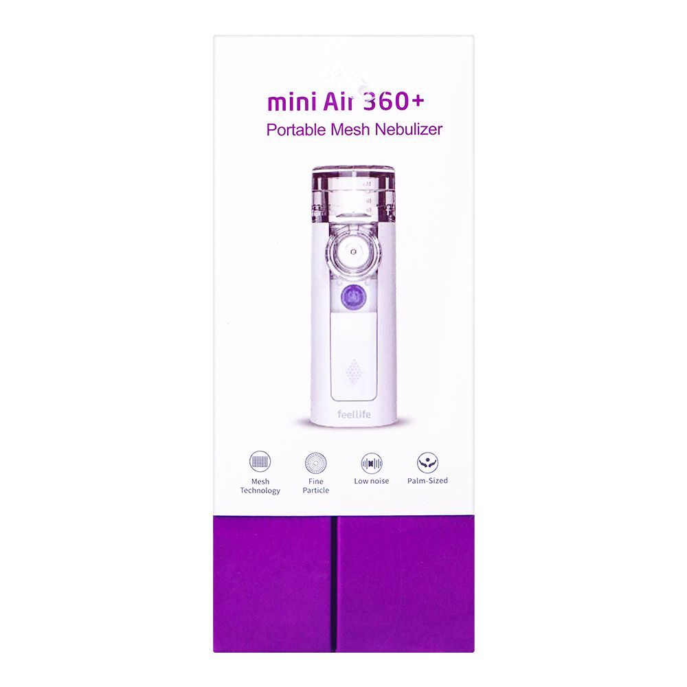 Feel Life Air 360+ Portable Mesh Nebulizer - Image 2