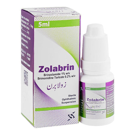 Zolabrin Ophthalmic Suspension, 5ml - Main Image