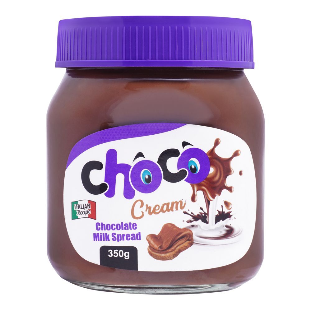 Milkyz Food Choco Cream Chocolate Milk Spread, 350g - Main Image