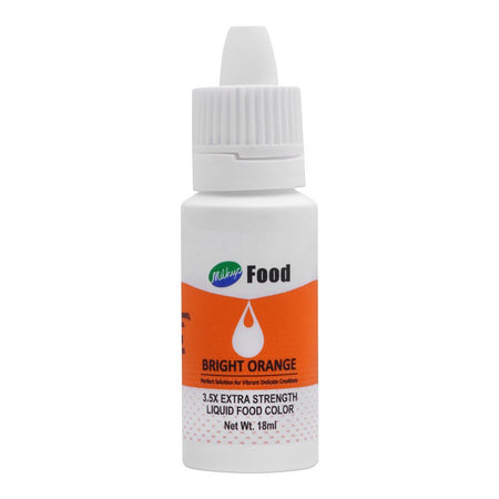 Milkyz Food Color, Bright Orange, 18ml - Main Image