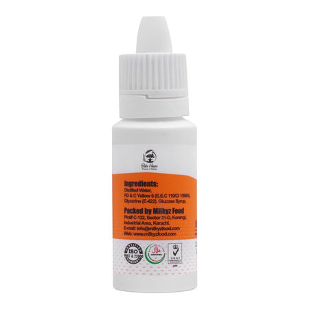 Milkyz Food Color, Bright Orange, 18ml - Image 2
