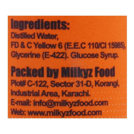 Milkyz Food Color, Bright Orange, 18ml - Image 3