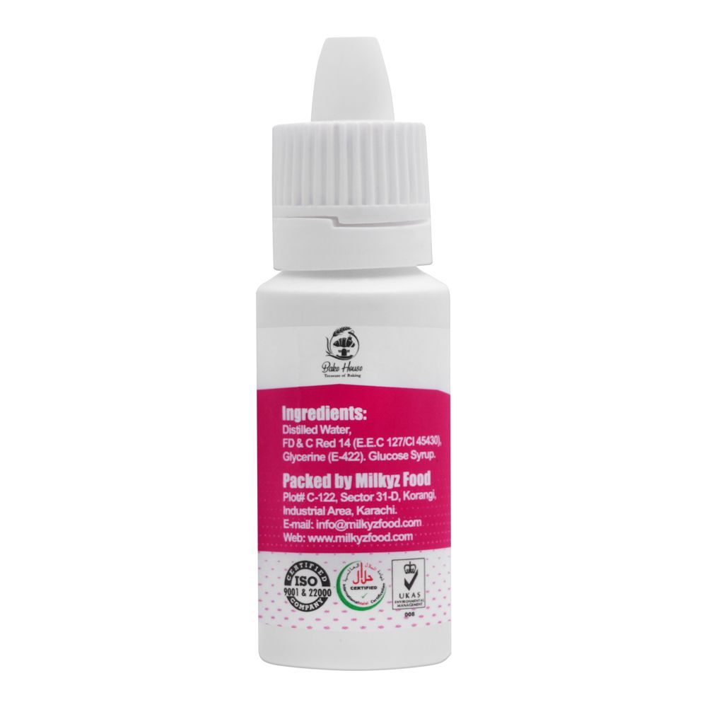 Milkyz Food Color, Rose Pink, 18ml - Image 2