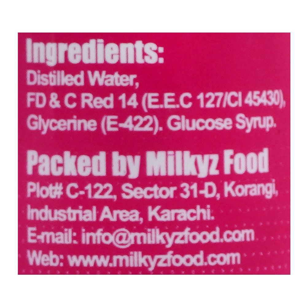Milkyz Food Color, Rose Pink, 18ml - Image 3